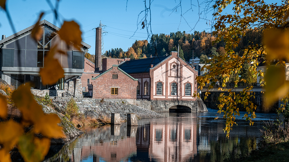 Tinfos kraftverk og fabrikkby i Notodden