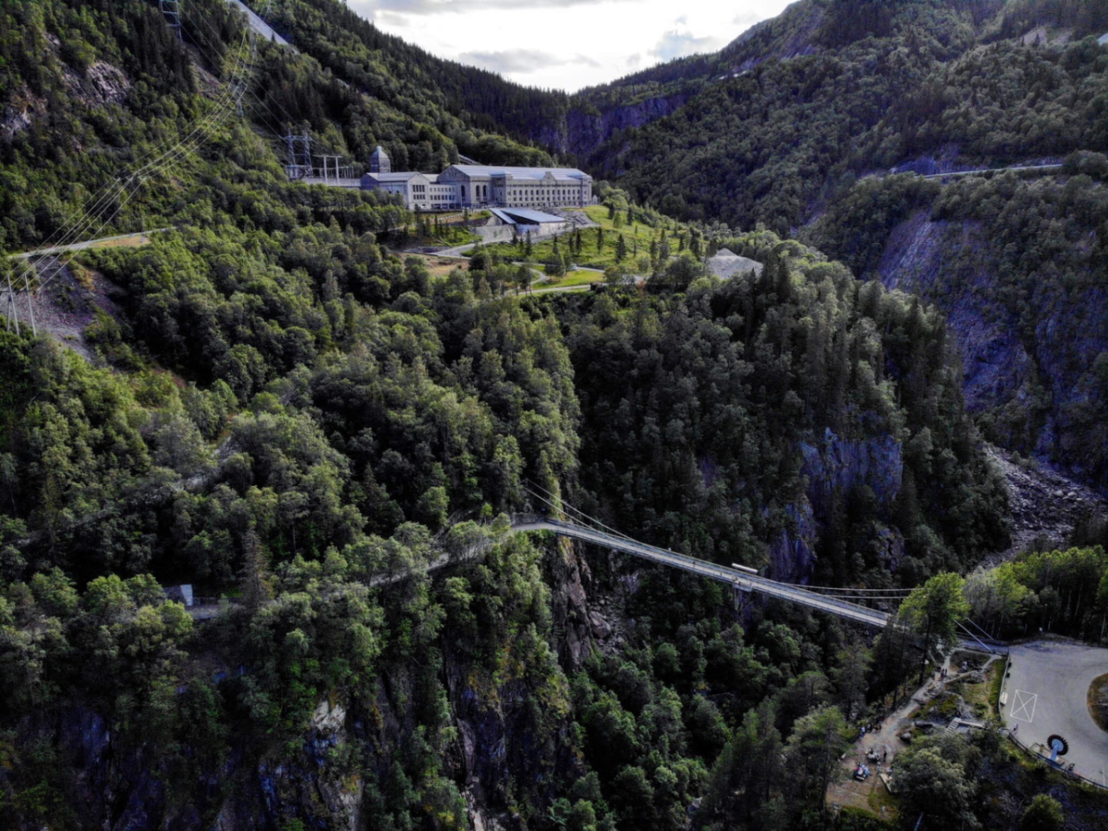 Vemork power station and museum